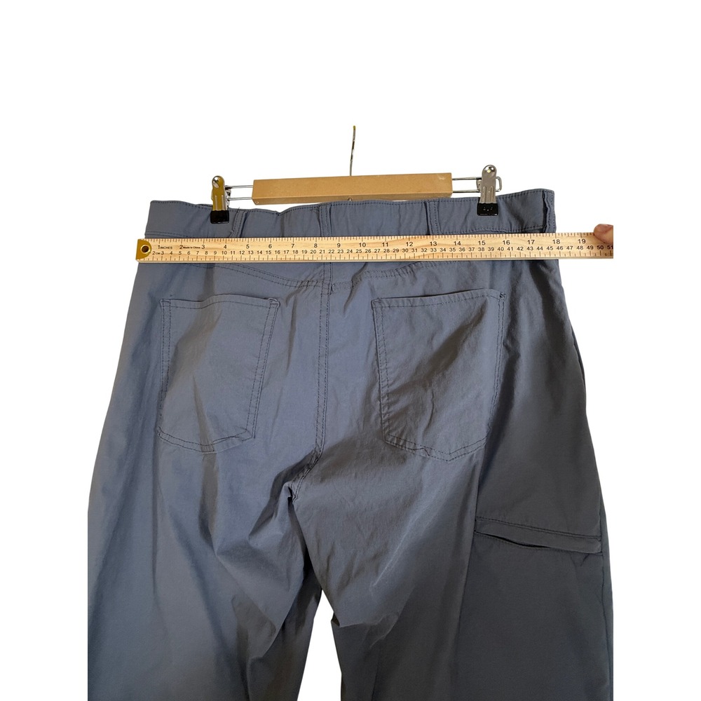 Member's Mark Denali Pant Straight Fit Hiking Utility Charcoal Sky Grey 36x32 - Picture 4 of 5